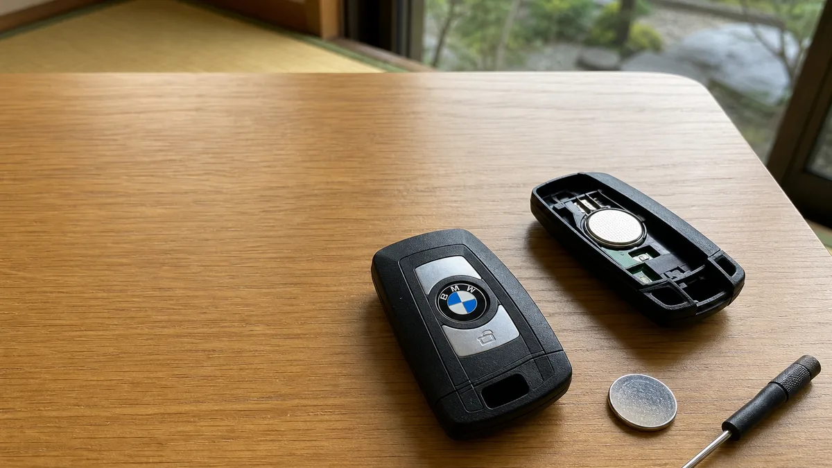 BMW BMW 1シリーズ F40 スマートキー電池交換 CR2032・約3分