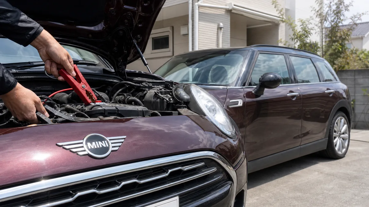 MINI MINI バッテリー上がり対処・交換 R56・F56 適合品とリセット