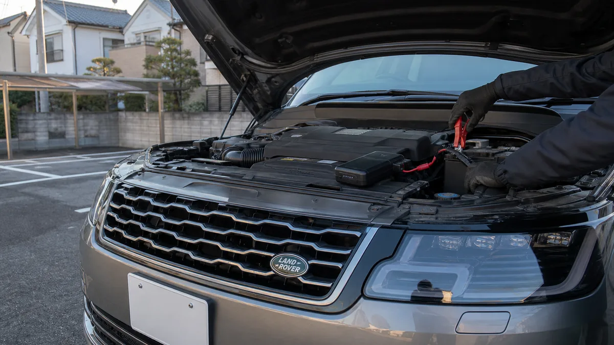 Land Rover レンジローバー バッテリー上がり 交換費用3-8万円 AGMと登録