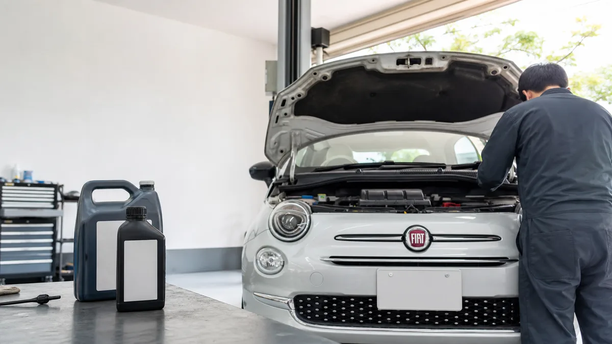 Fiat フィアット500 エンジンオイル量と規格 500X・500C・Tipo対応