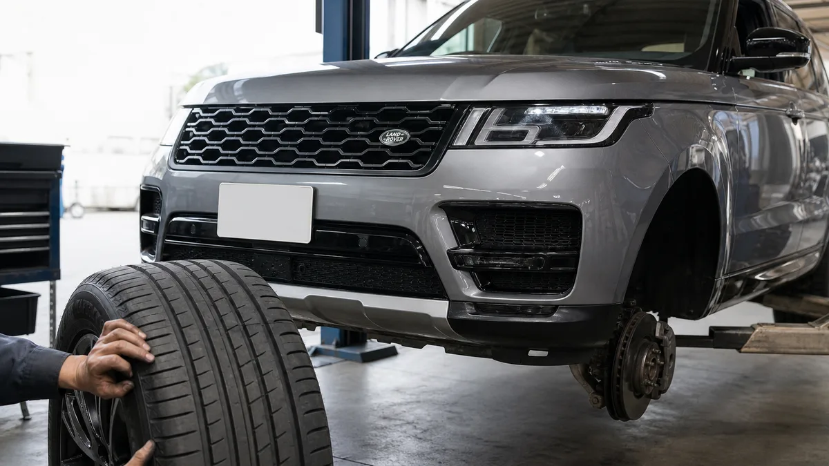 Land Rover レンジローバー タイヤ交換 10〜30万円 ディフェンダー対応