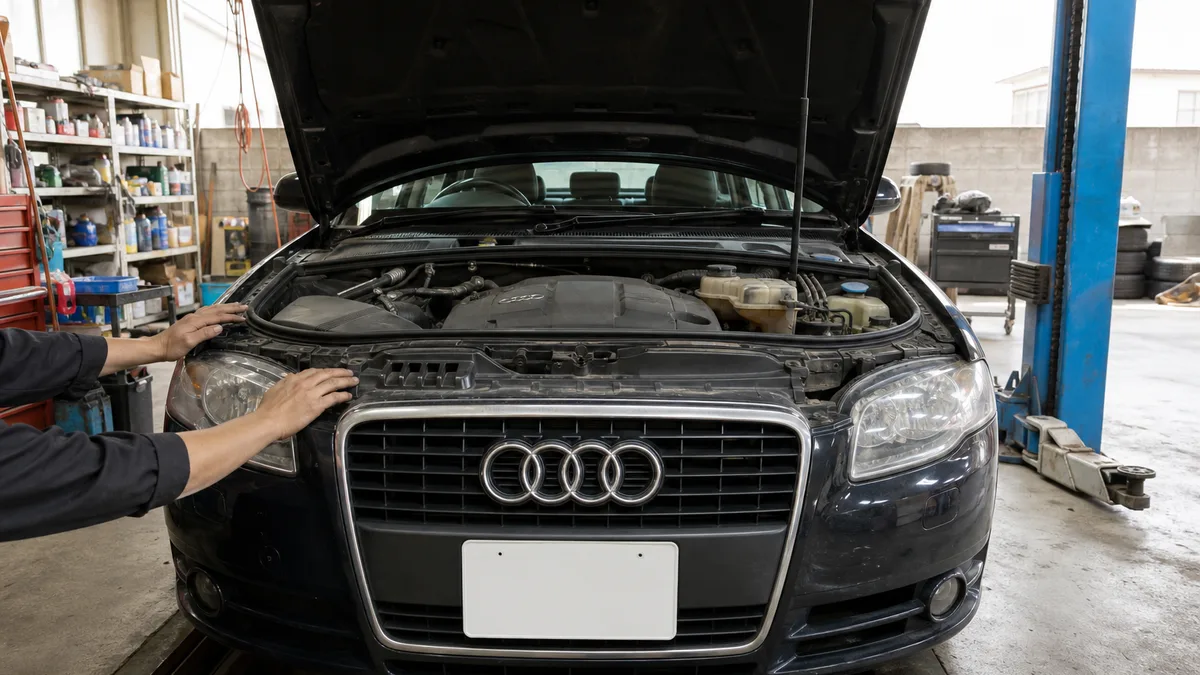 Audi Audi 整備どこに出す ディーラーvs専門店 工賃15-25千円比較