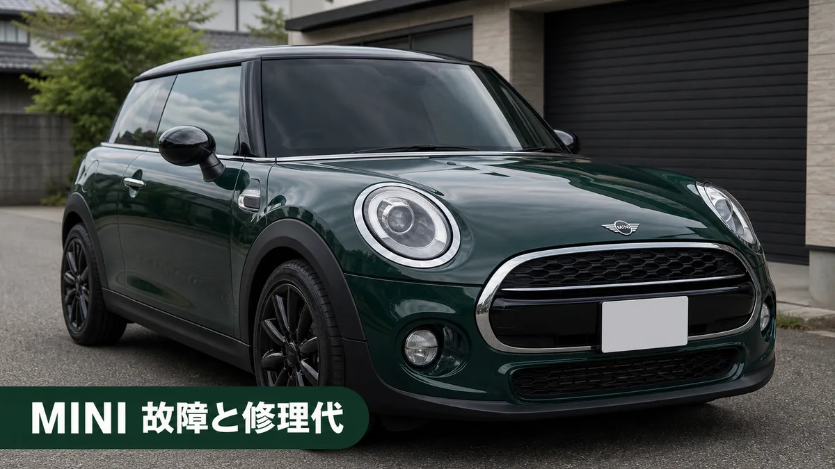 MINI MINIは故障が多い？修理代の実態 R56/F56 症状・世代別