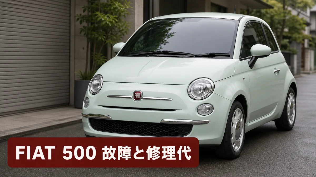 Fiat フィアット500は故障が多い？デュアロジックの実態と修理代