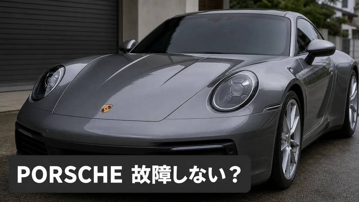 Porsche ポルシェは本当に故障しない？壊れる箇所と修理代の実態