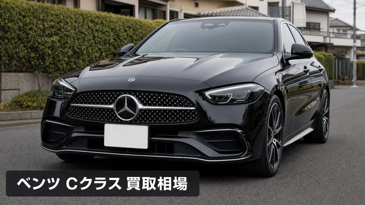 ベンツ Cクラス 買取相場 W205/W206 年式別と修理費の分岐点